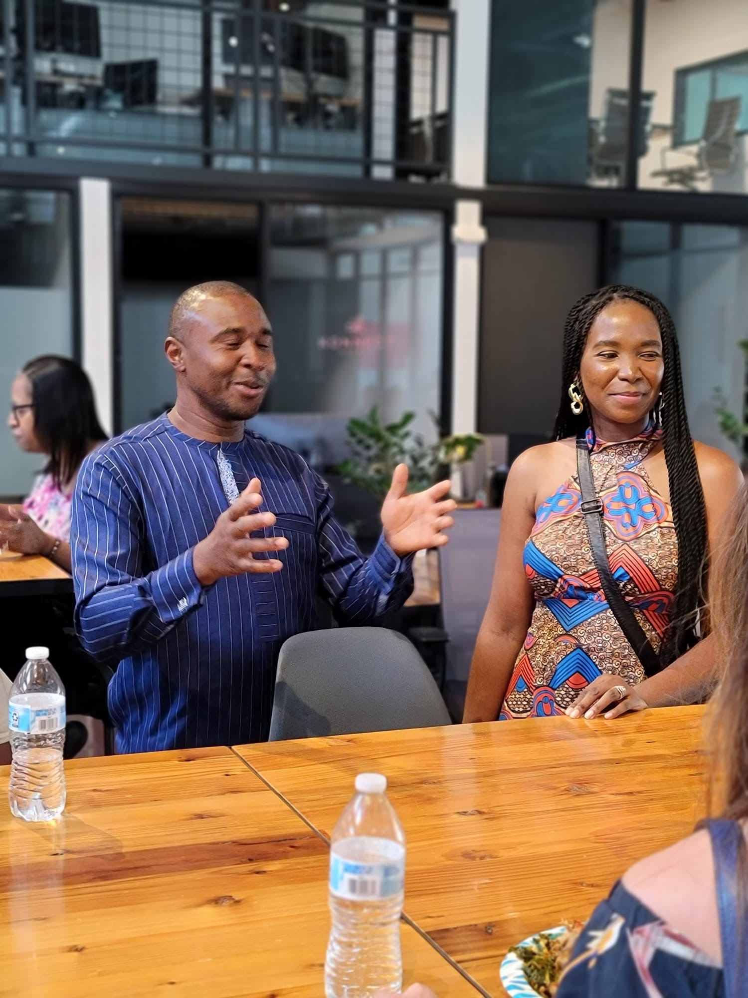 You in Bloom Network Celebrating Wins event with community members